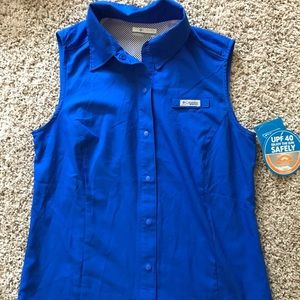 NWT Women’s Columbia PFG Sleeveless Shirt